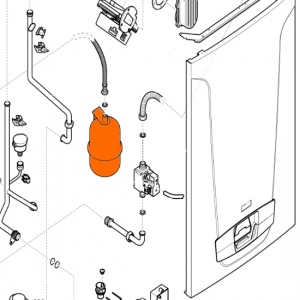 Expanzní nádoba TUV 2l BAXI